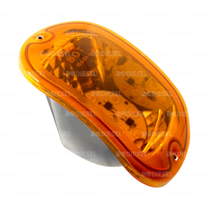 PLAFÓN 12V/24V LED CURVO ÁMBAR ALEGR