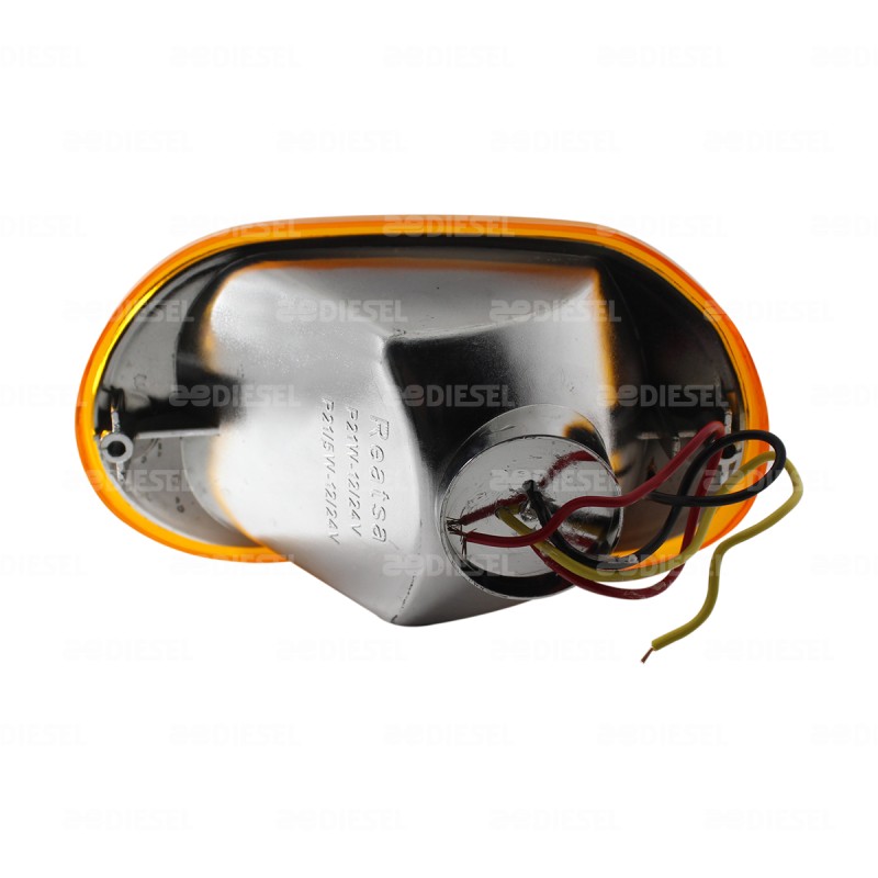 PLAFÓN 12V/24V LED CURVO ÁMBAR ALEGR