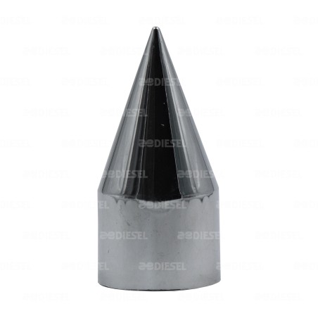 COPA DE TUERCA CROMADA PUNTIAGUADA 33MM