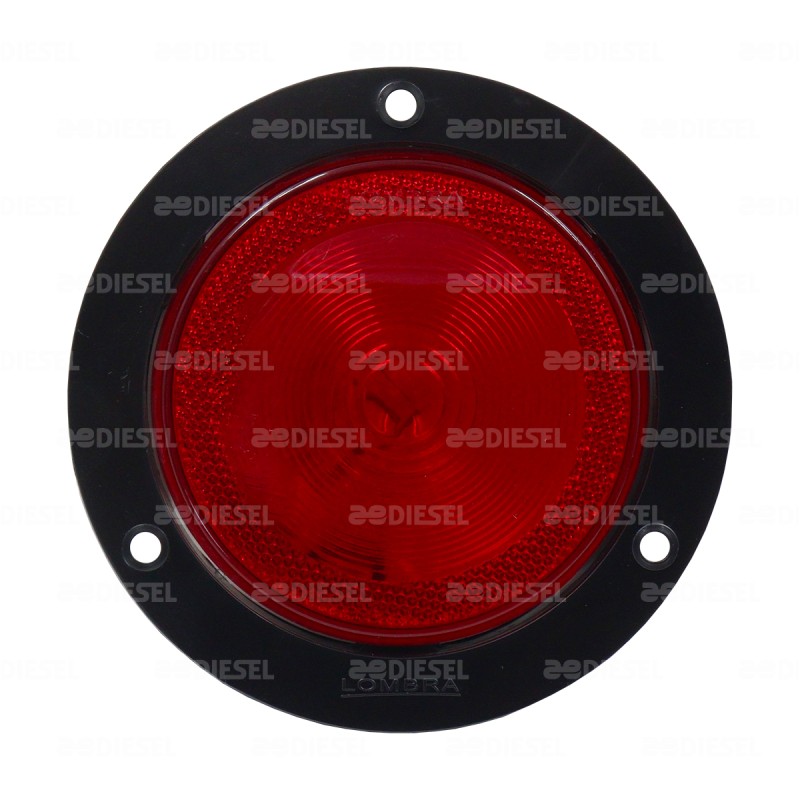 PLAFÓN ROJO 4" BRIDA NG SELLADO C/C C/R