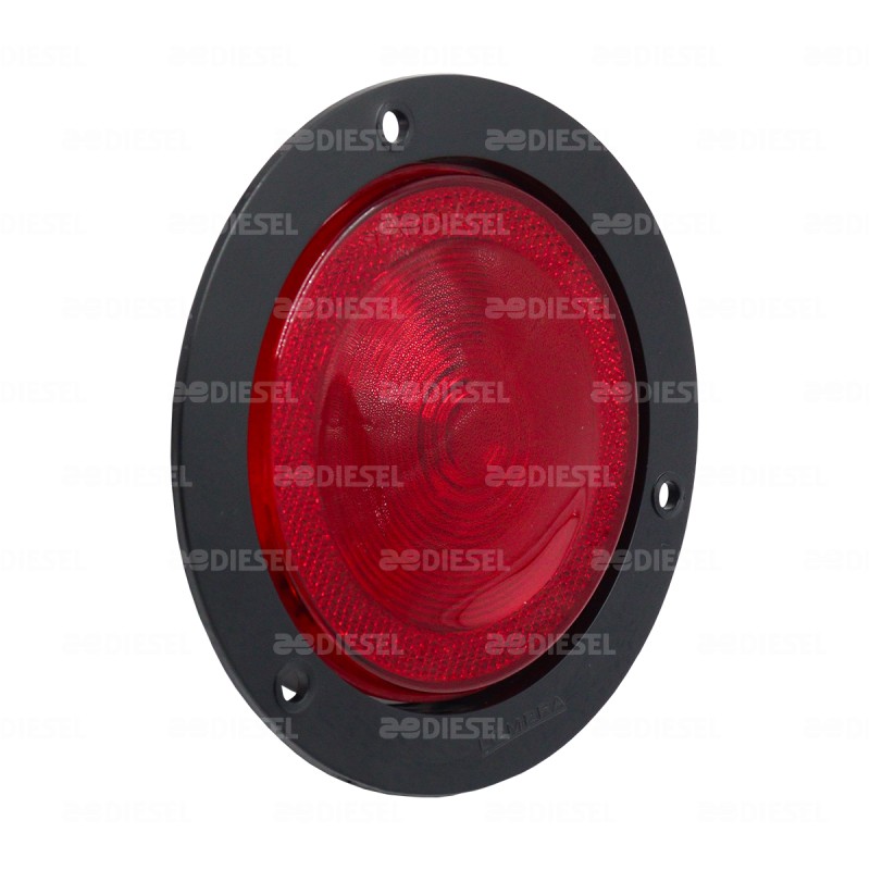 PLAFÓN ROJO 4" BRIDA NG SELLADO C/C C/R