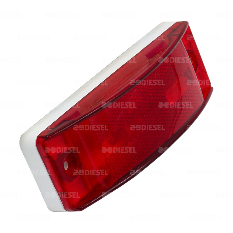 PLAFÓN ROJO CHALUPA CON REFLEJANTE