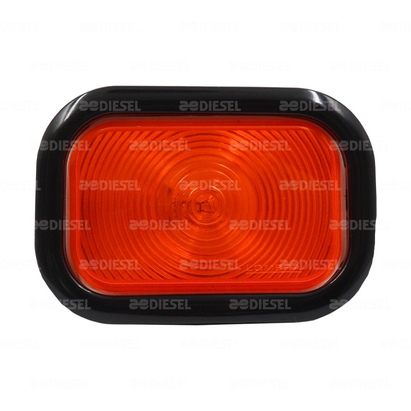 PLAFÓN ÁMBAR CUADRADO EMB KENWORTH C/C