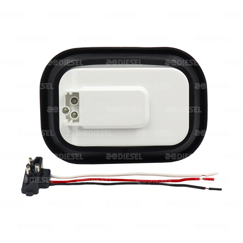 PLAFÓN ÁMBAR CUADRADO EMB KENWORTH C/C