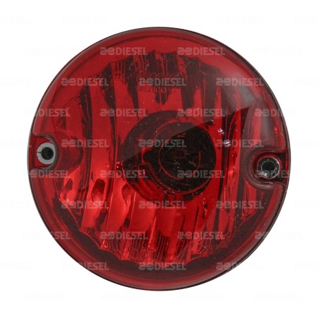 PLAFÓN ROJO 6030 LISO 2 POLOS 5290