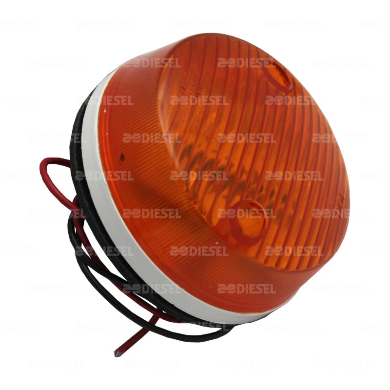 PLAFÓN 24V 4LED TRASERO ÁMBAR 6005 AYCO
