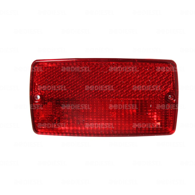 PLAFÓN ROJO 4075 RECT AVANTE