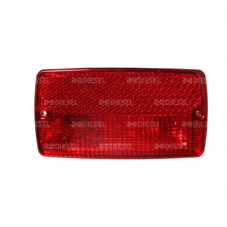 PLAFÓN ROJO 4075 RECT AVANTE