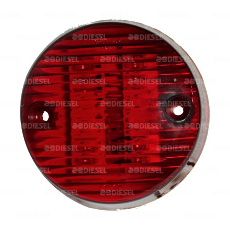 PLAFÓN 12V 4LED TRASERO ROJO 6005 AYCO