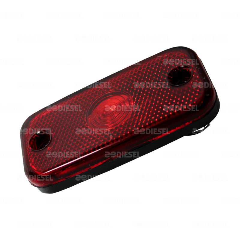 PLAFON 24V LED ROJO IRIZAR LAT REFLE=390