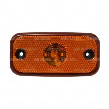 PLAFÓN 24V LED LATERAL ÁMBAR IRIZ REFLE