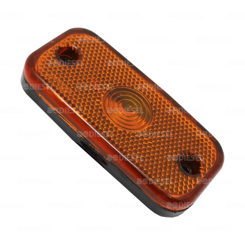PLAFÓN 24V LED LATERAL ÁMBAR IRIZ REFLE