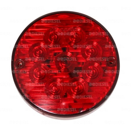 PLAFON 12V LED ROJO PS121