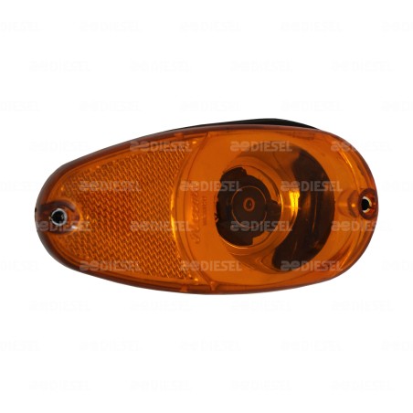 PLAFÓN LATERAL ÁMBAR MP115 1P S/SOQ