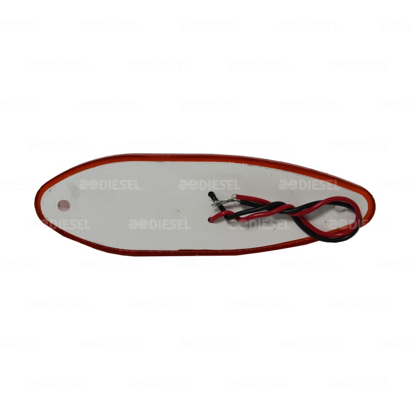 PLAFÓN 24V 3 LED ÁMBAR 6082 2TERM