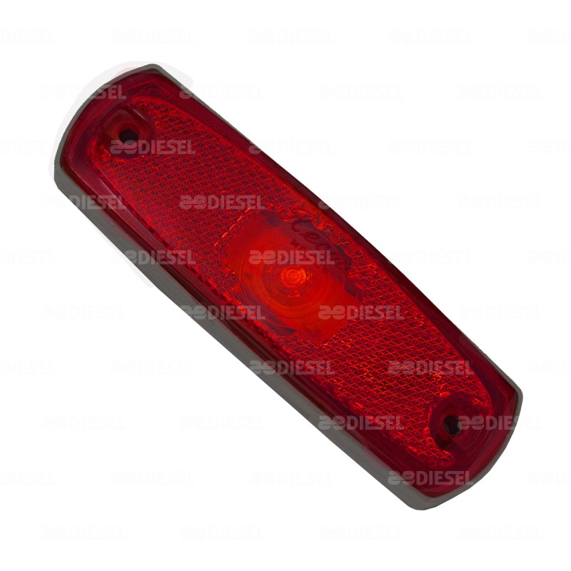 PLAFÓN 12V 3 LED ROJO