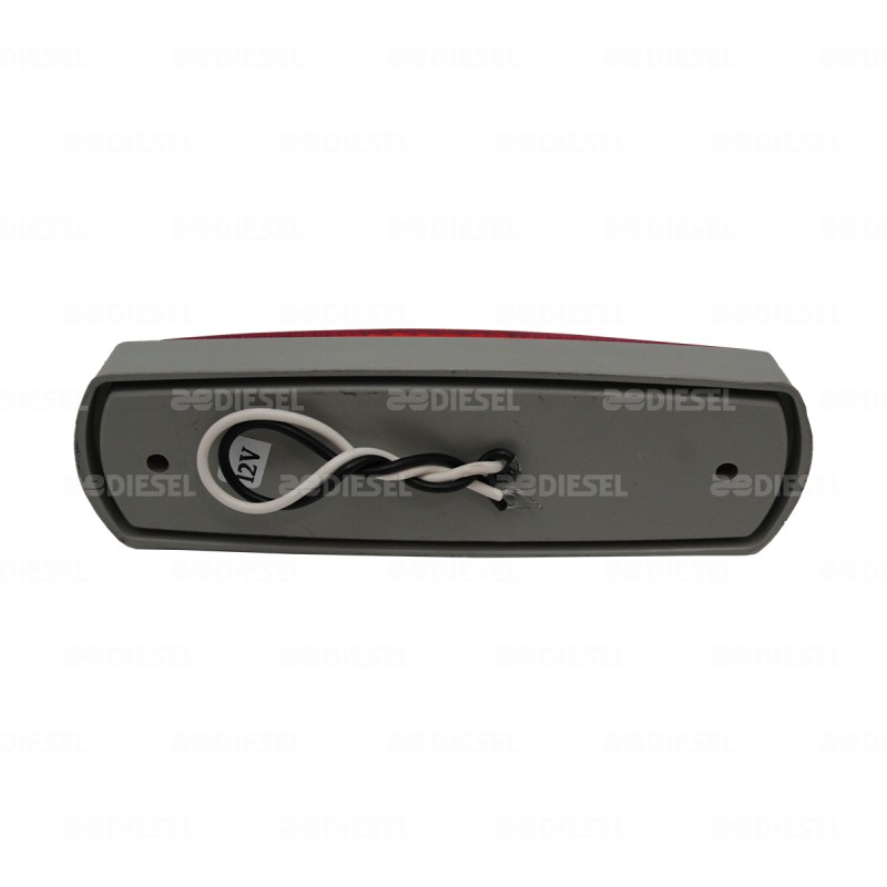 PLAFÓN 12V 3 LED ROJO