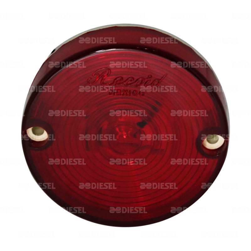 PLAFÓN 12V 1 LED ROJO 2"1/2 NAVEGACION