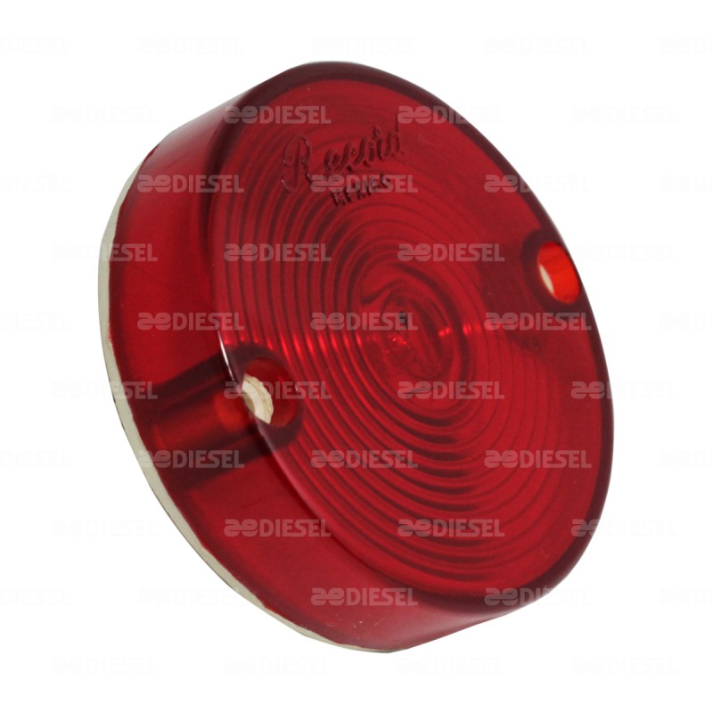 PLAFÓN 12V 1 LED ROJO 2"1/2 NAVEGACION