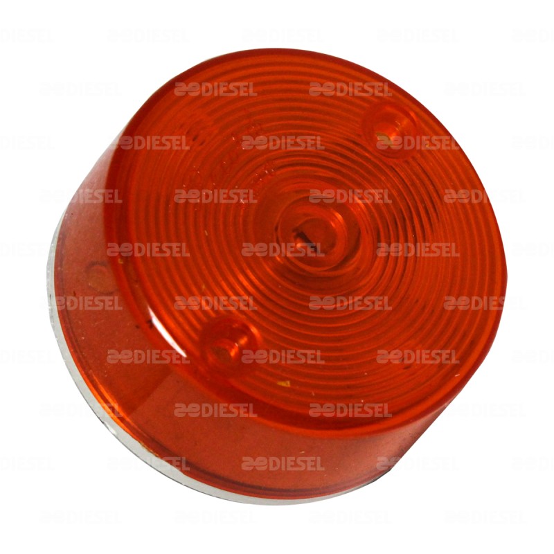 PLAFÓN ÁMBAR 60MM REDONDO OISA RECORD