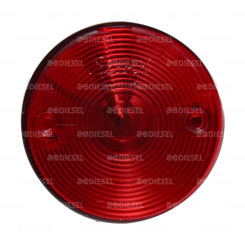 PLAFÓN ROJO 60MM REDONDO OISA RECORD