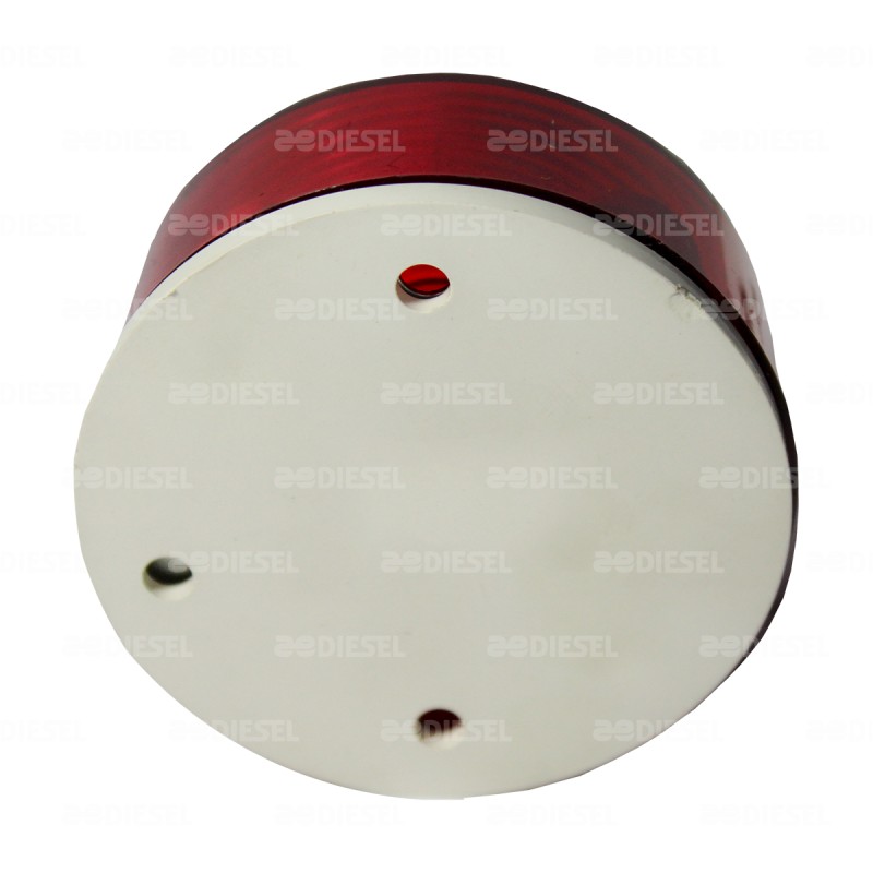 PLAFÓN ROJO 60MM REDONDO OISA RECORD