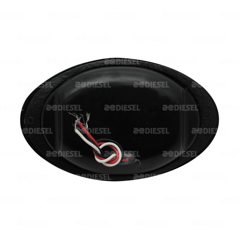 PLAFÓN 12V 9 LED ÁMBAR OVALADO AYCO