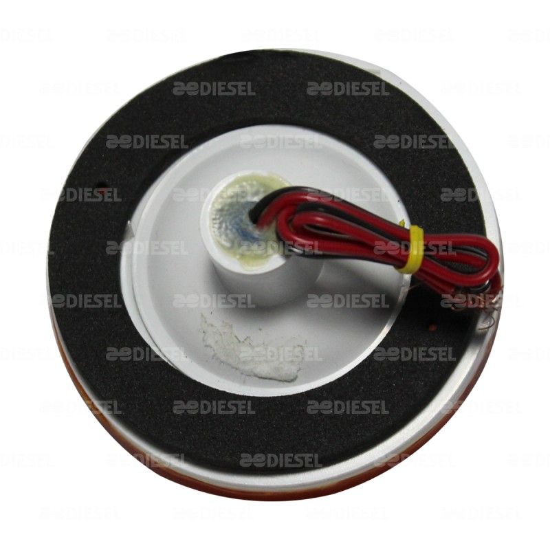 PLAFÓN 24V 12 LED ÁMBAR 70MM