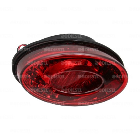 CALAVERA 12V 7205 LED ROJO AYCO SPOR