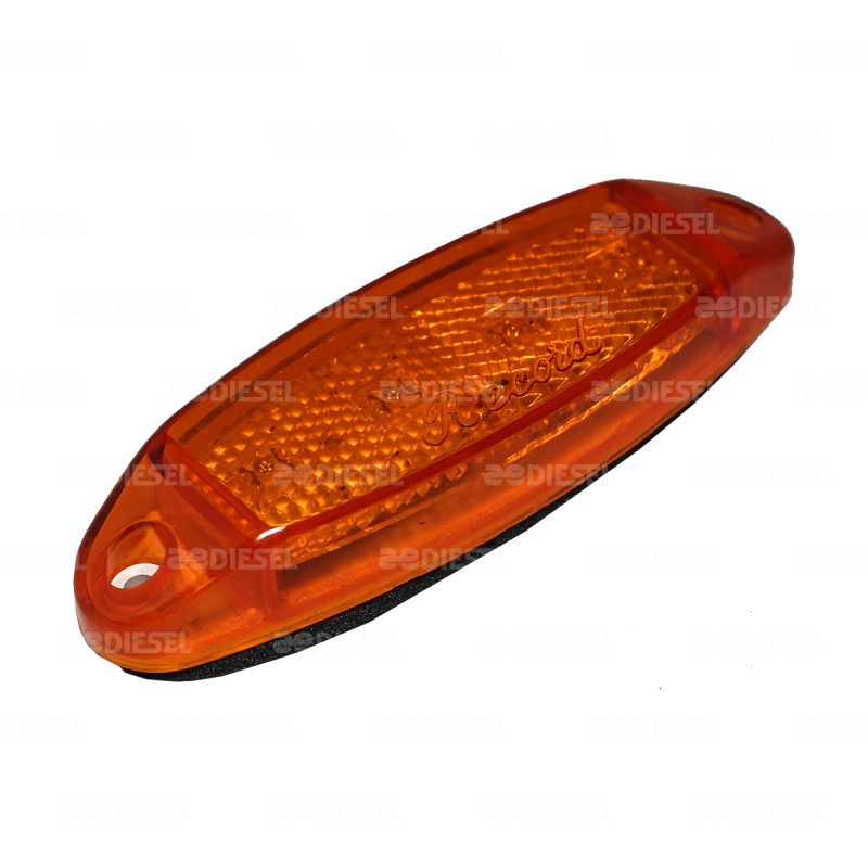 PLAFÓN 24V 4LED ÁMBAR SALMÓN