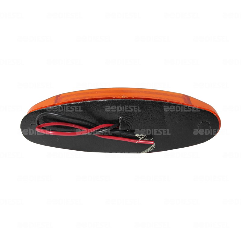 PLAFÓN 24V 4LED ÁMBAR SALMÓN