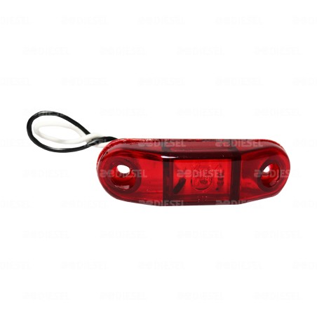 PLAFON 12V 1 LED ROJO LAT NAV AYCO