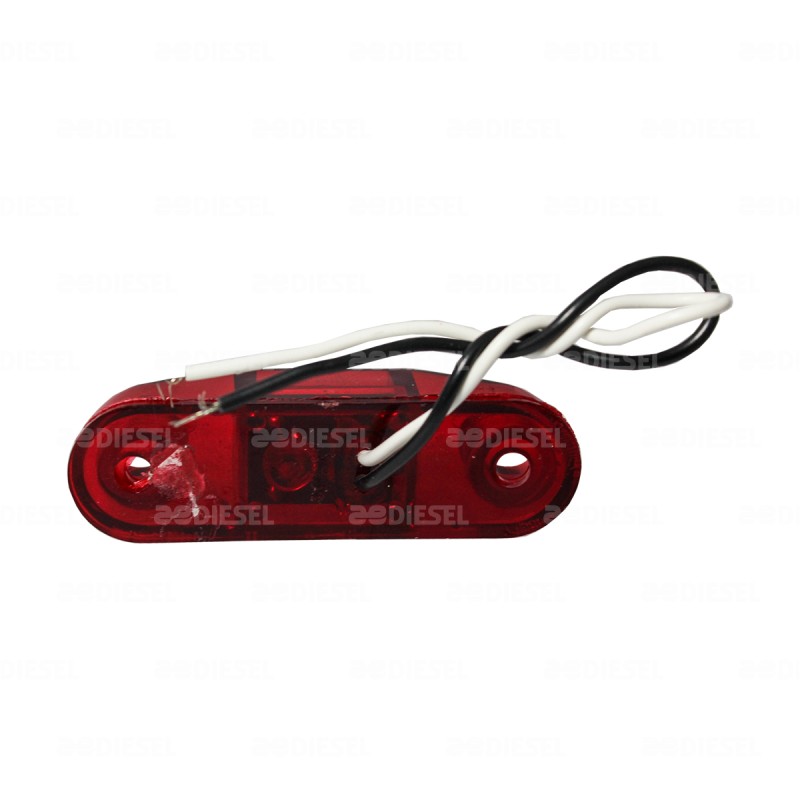 PLAFON 12V 1 LED ROJO LAT NAV AYCO