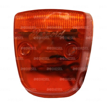 PLAFÓN 24V 3 LED ÁMBAR ZEPELIN