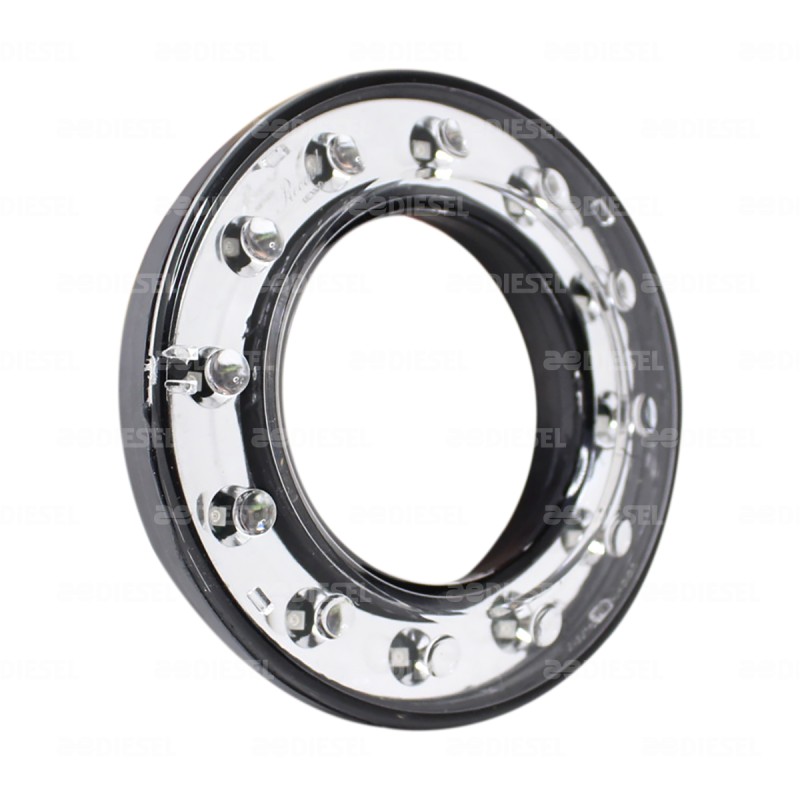 PLAFÓN 12V 12LED DONA 2 FUNCIONESUN ROJA