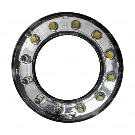 PLAFÓN 12V 12LED AZUL DONA