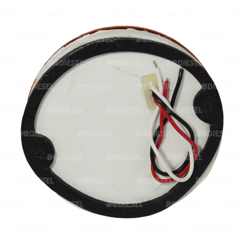 PLAFÓN 24V 10 LEDS ÁMBAR 6030 2P M/LISA