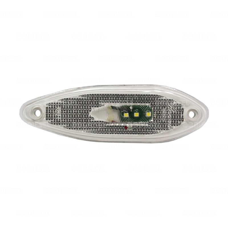 PLAFÓN 24V 3LED 6082 CRISTAL PB