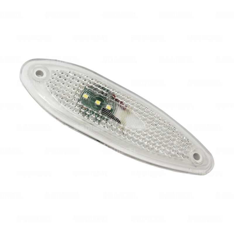 PLAFÓN 24V 3LED 6082 CRISTAL PB
