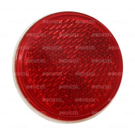 REFLEJANTE ROJO 45MM SIN ARILLO TORINO