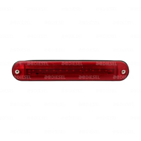 PLAFÓN 12V 12 LEDS ROJO STOP ALEGRO