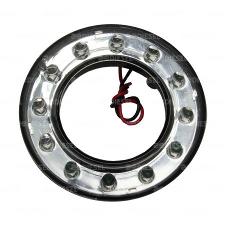 PLAFÓN 24V 12LED AZUL DONA