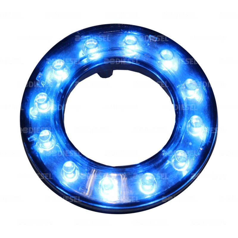 PLAFÓN 24V 12LED AZUL DONA