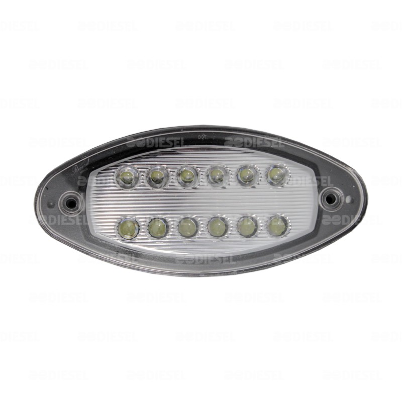 PLAFÓN 12V 12LED ESTRIBO TORINO MOC