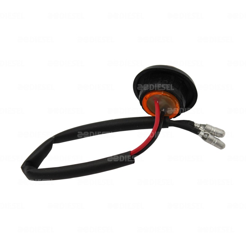 PILOTO 12V 3/4" 1 LED ÁMBAR