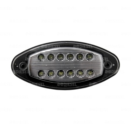 PLAFÓN 24V 12LED ESTRIBO TORINO MOC