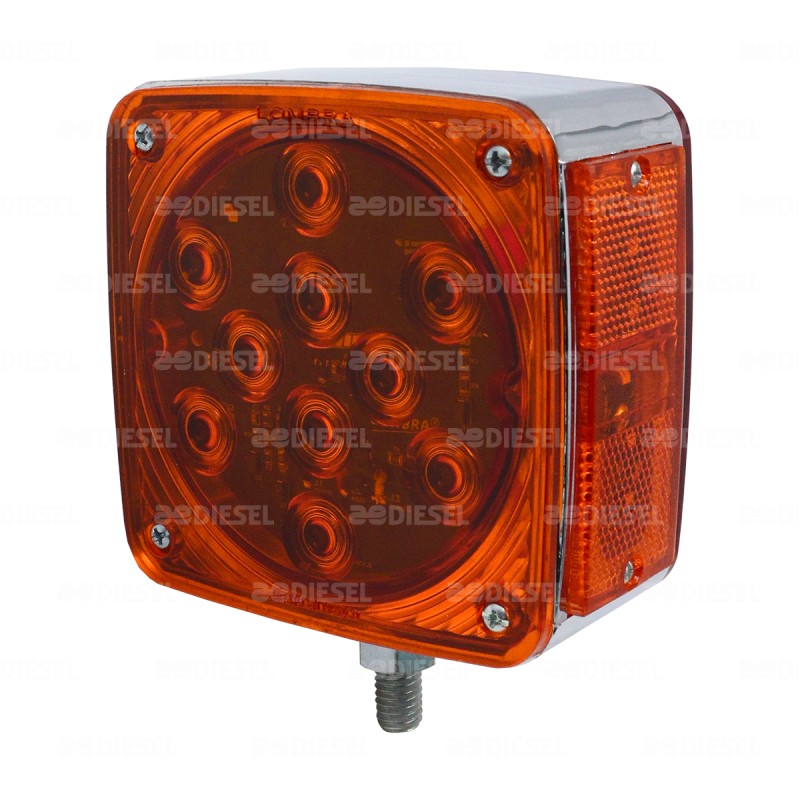 PLAFÓN 12V 25LED IZQUIERDO DIREC CROMADOC/DESTE