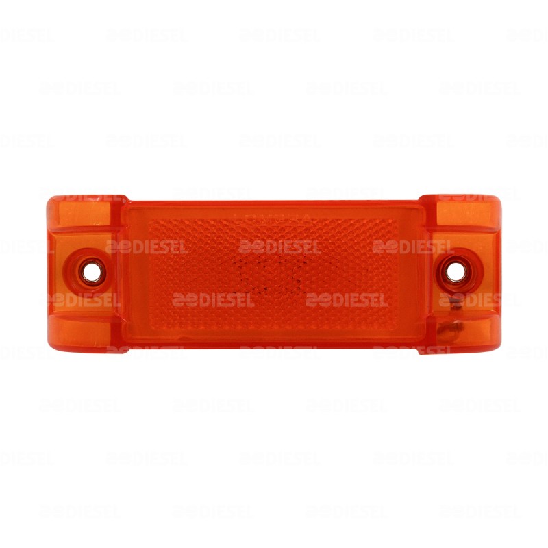 PLAFÓN 12V 5 LED ÁMBAR LATERAL C/REFLEJA