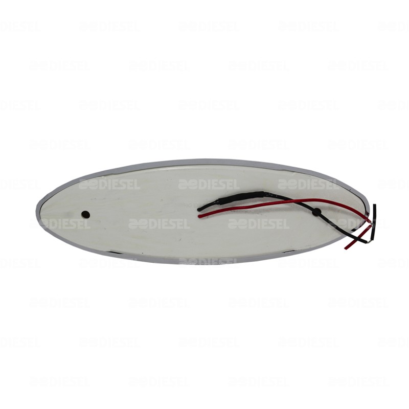 PLAFÓN 12V 5 LED ROJO ELIPTICO CR