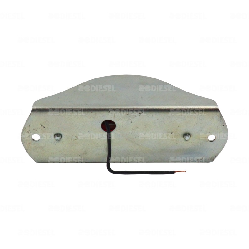 PLAFÓN ROJO BLINDADO S/OCULTO GALVANIZAD